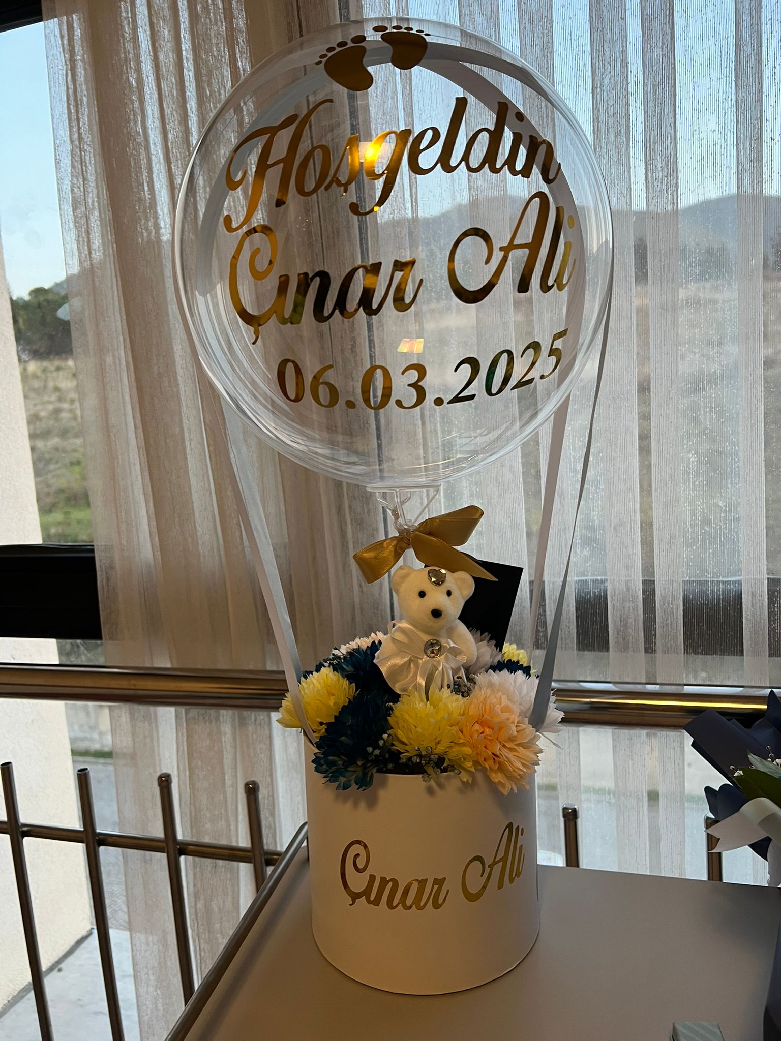 şeffaf balonlu kutu
